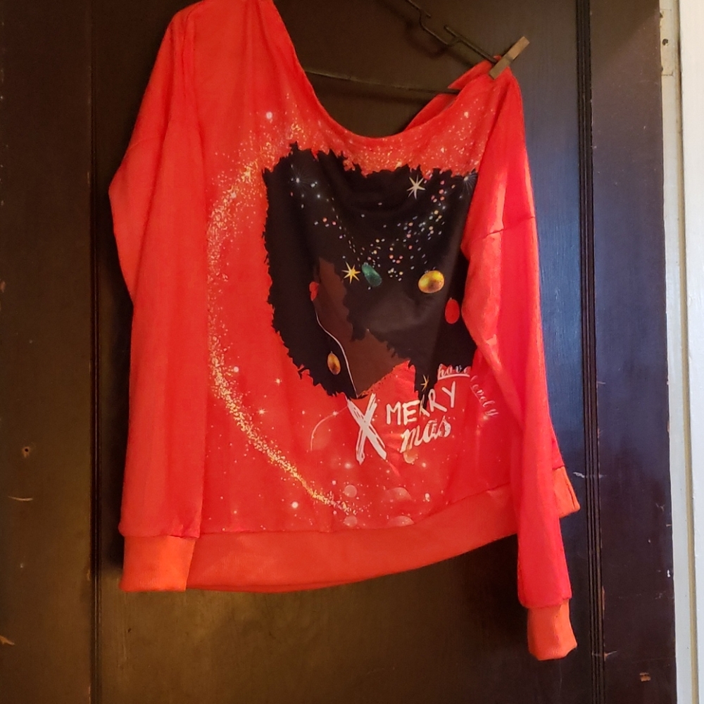 Black Girl Magic Christmas Sweat Shirt